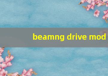 beamng drive mod